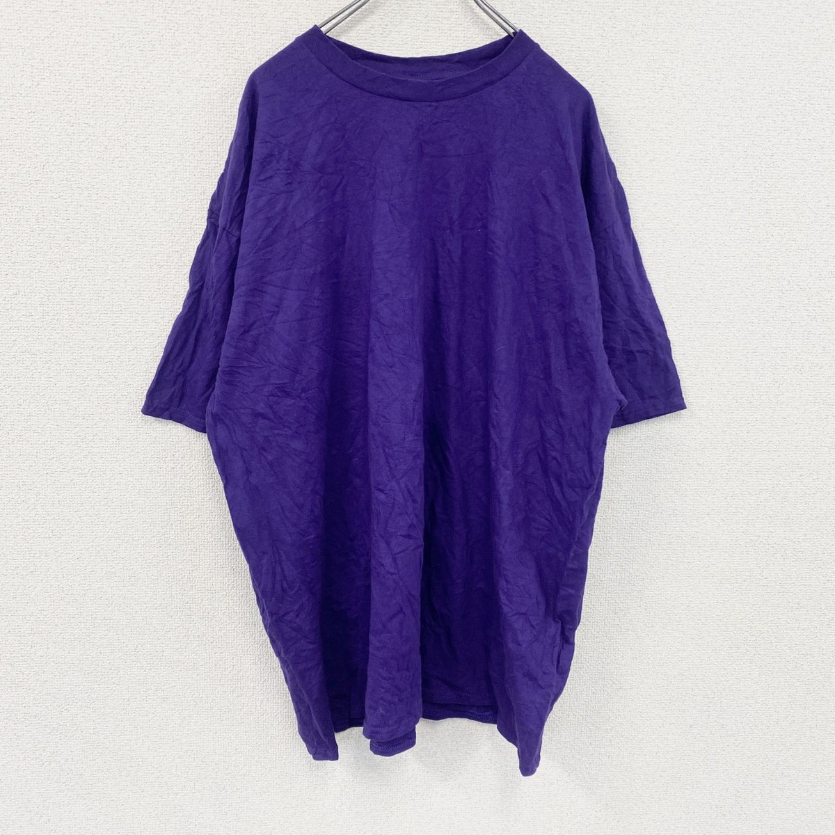 GILDAN　ギルダン　半袖プリントTシャツ　紫　パープル　2XLサイズ　古着