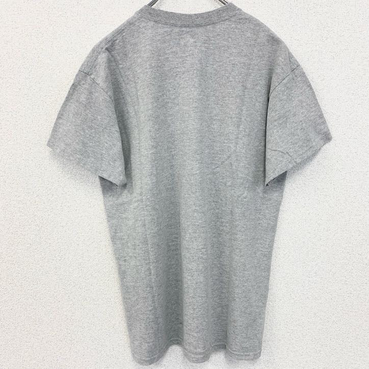 TEAM APPAREL　半袖プリントTシャツ　NFL　アメフト　カンザスティー チーフス　　グレー　灰色　Mサイズ　古着