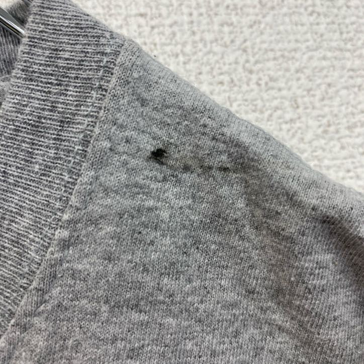 TEAM APPAREL　半袖プリントTシャツ　NFL　アメフト　カンザスティー チーフス　　グレー　灰色　Mサイズ　古着