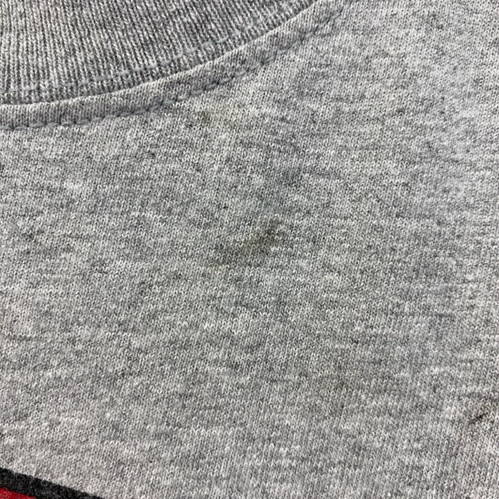 TEAM APPAREL　半袖プリントTシャツ　NFL　アメフト　カンザスティー チーフス　　グレー　灰色　Mサイズ　古着