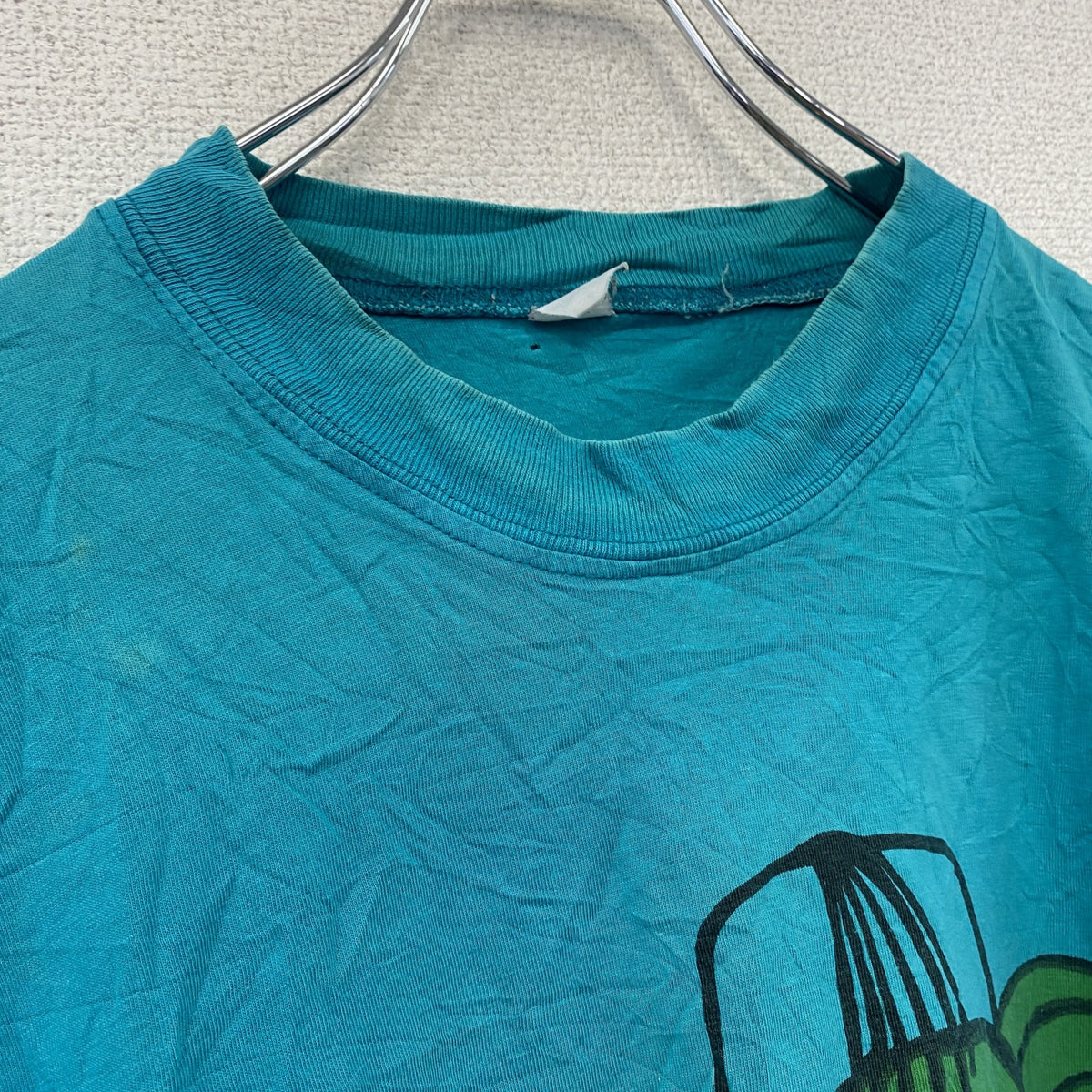 GRATEEFUL TEE　半袖プリントTシャツ　水色　ライトブルー　古着