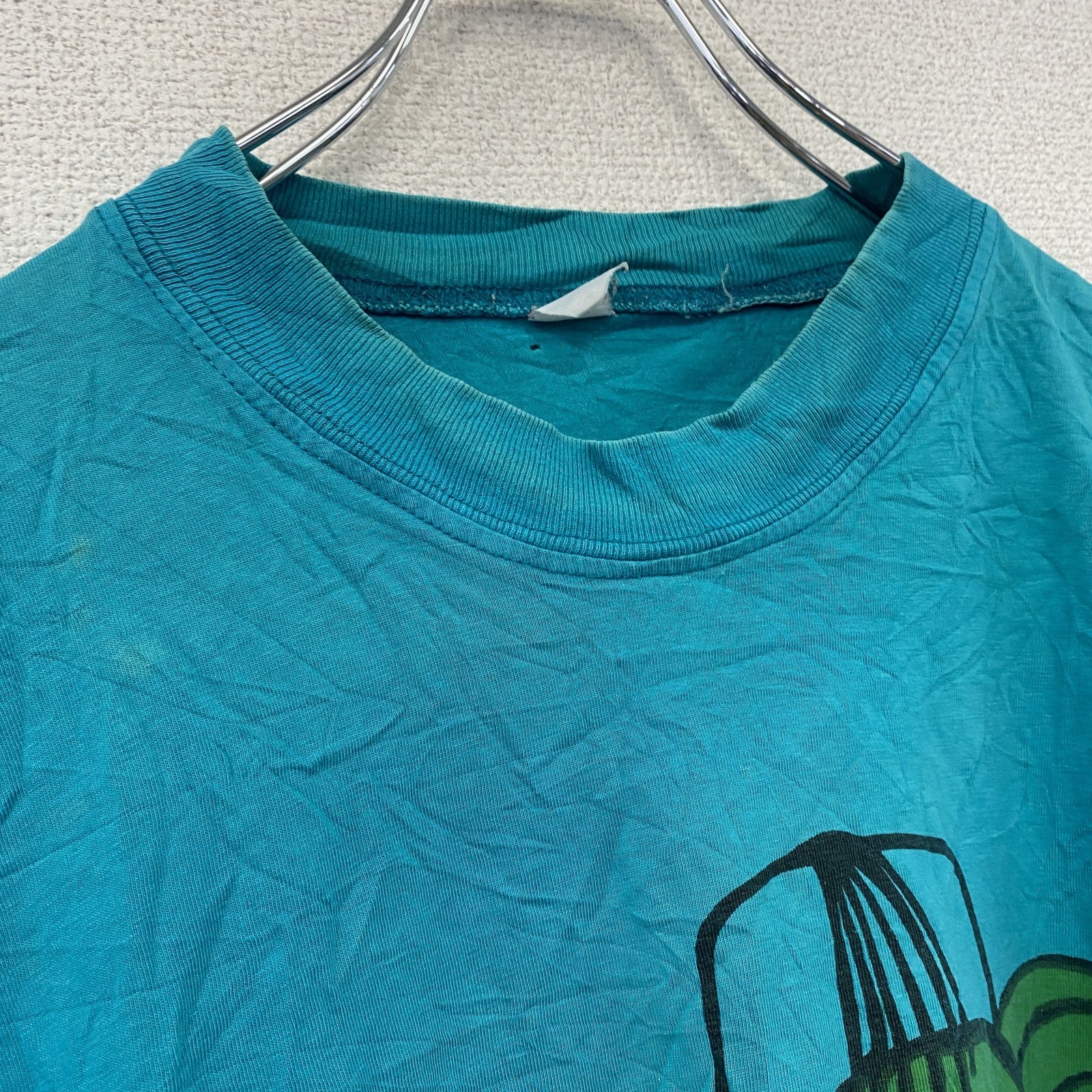 GRATEEFUL TEE　半袖プリントTシャツ　水色　ライトブルー　古着