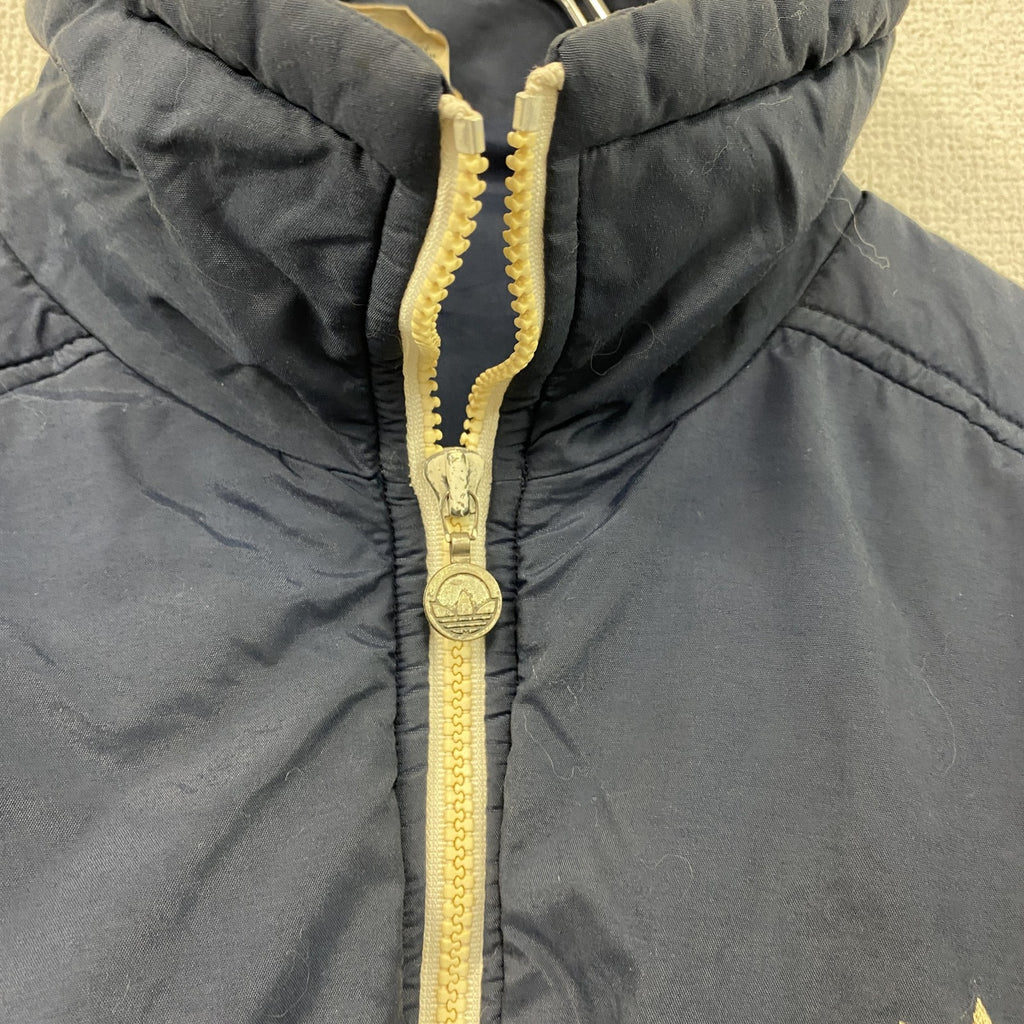 adidas　アディダス　中綿ジャケット　紺　ネイビー　Mサイズ ダウン ダウンアウター メンズ 古着