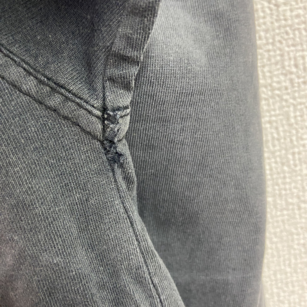 古着 used　90s～　KANI JEANS　カナイ　半袖刺繍デザインTシャツ　黒　ヴィンテージラック　XXXLサイズ