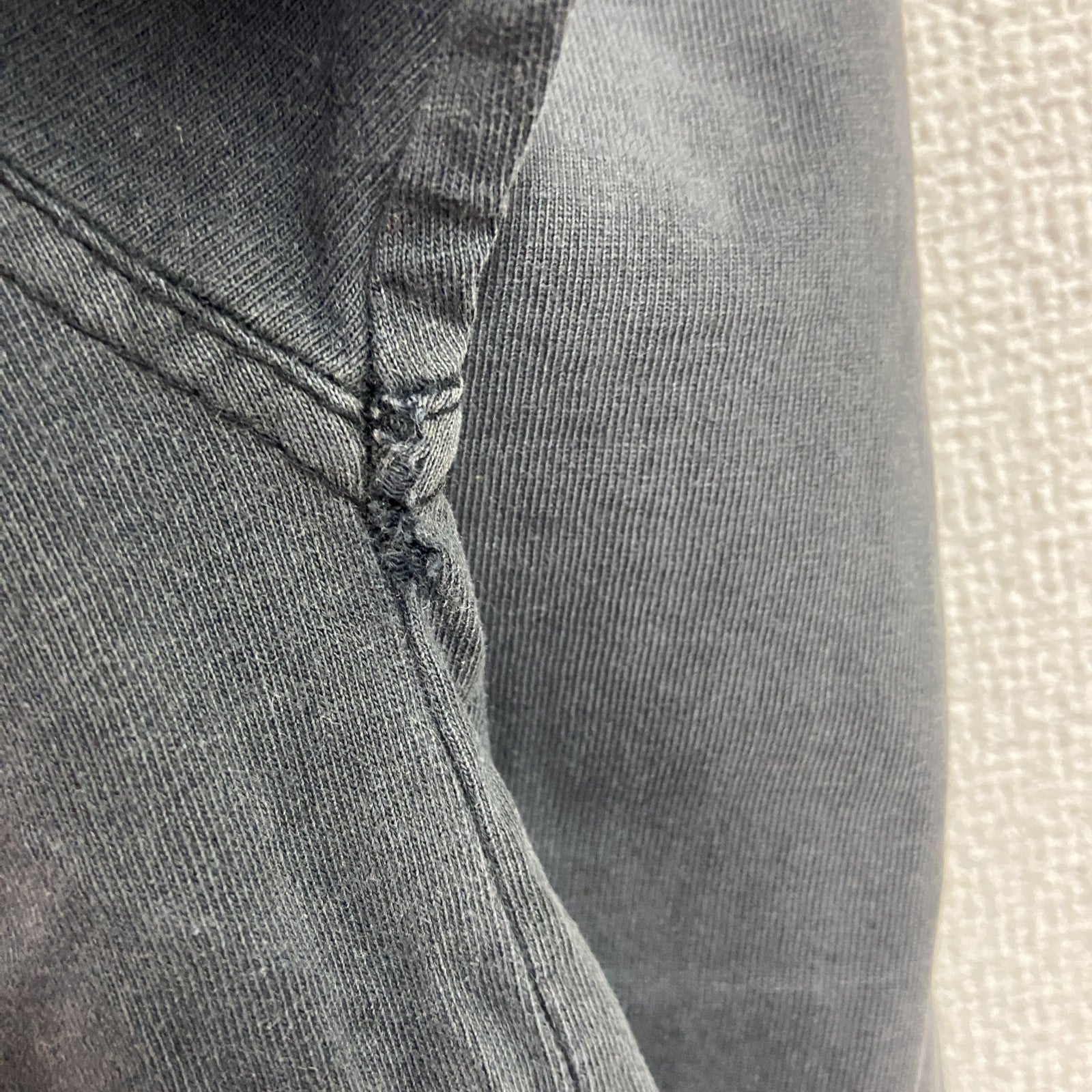 古着 used　90s～　KANI JEANS　カナイ　半袖刺繍デザインTシャツ　黒　ヴィンテージラック　XXXLサイズ