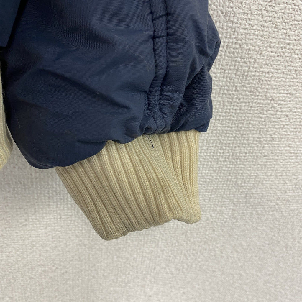 adidas　アディダス　中綿ジャケット　紺　ネイビー　Mサイズ ダウン ダウンアウター メンズ 古着