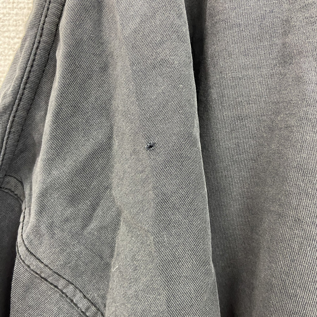 古着 used　90s～　KANI JEANS　カナイ　半袖刺繍デザインTシャツ　黒　ヴィンテージラック　XXXLサイズ