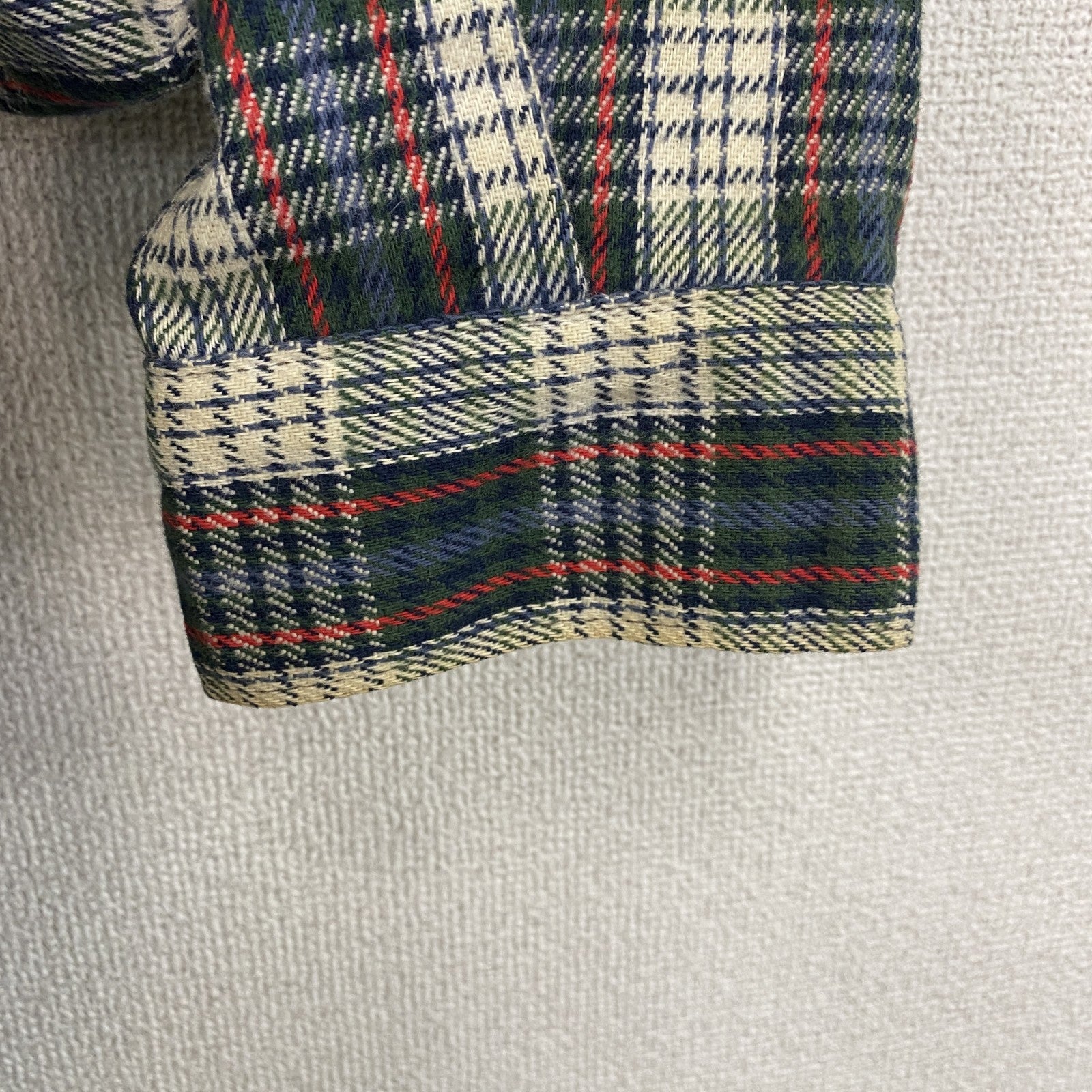 FIVE BROTHER　ファイブブラザー　長袖ネルシャツ　チェック柄　2つポケット　マルチカラー　Mサイズ　古着