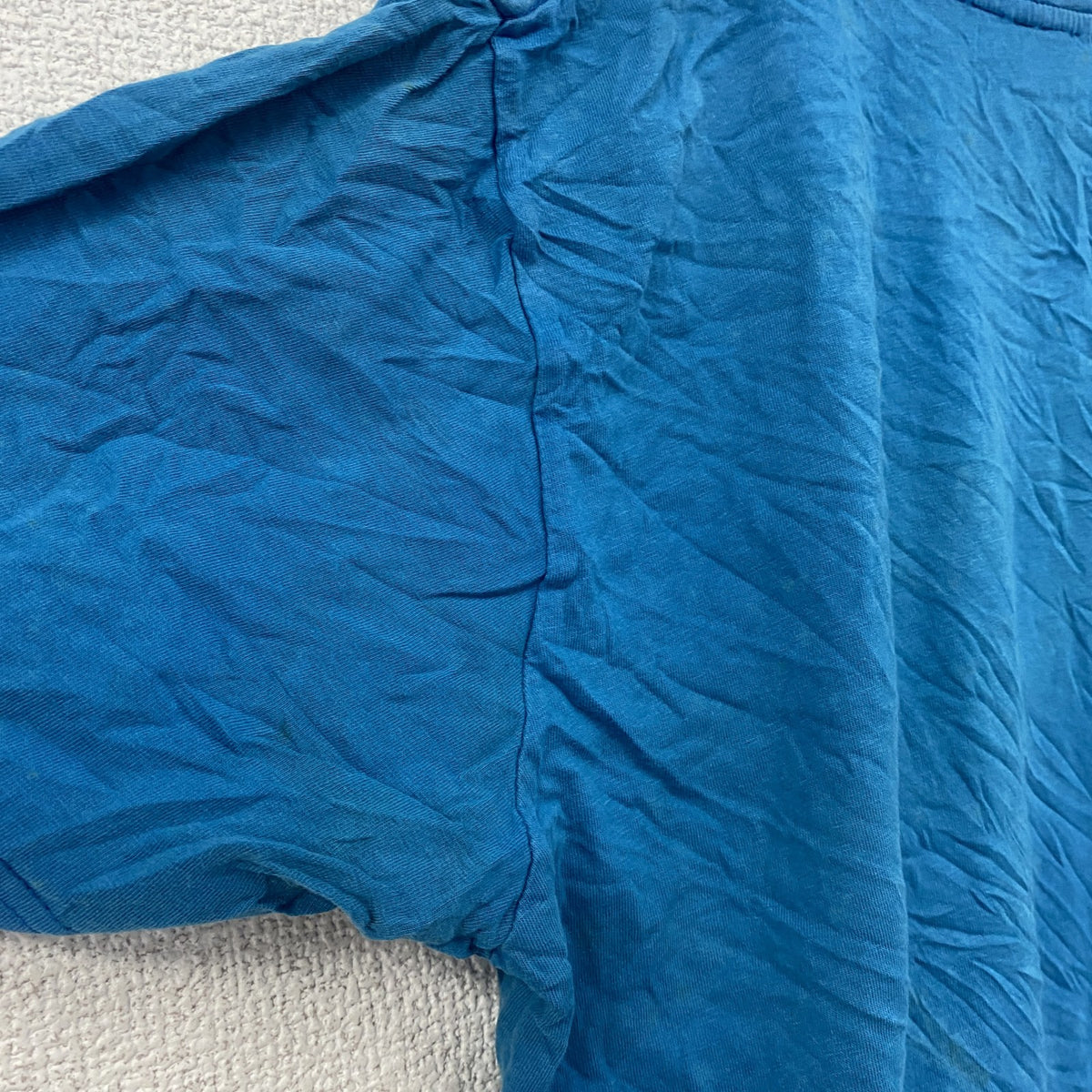 XDYE TEES　半袖プリントTシャツ　水色　ライトブルー　Mサイズ　古着