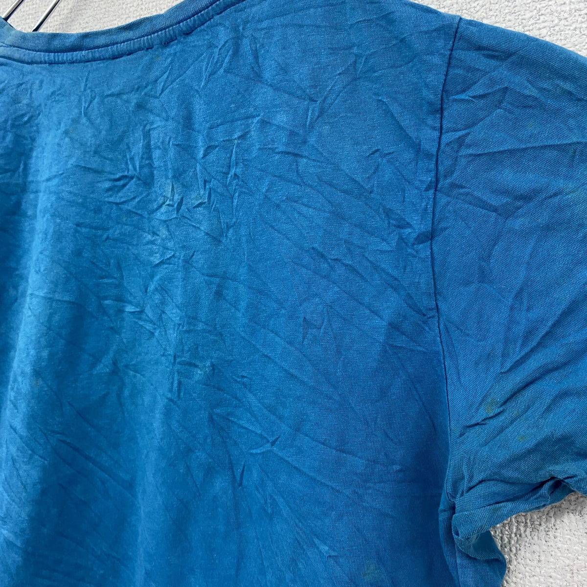 XDYE TEES　半袖プリントTシャツ　水色　ライトブルー　Mサイズ　古着