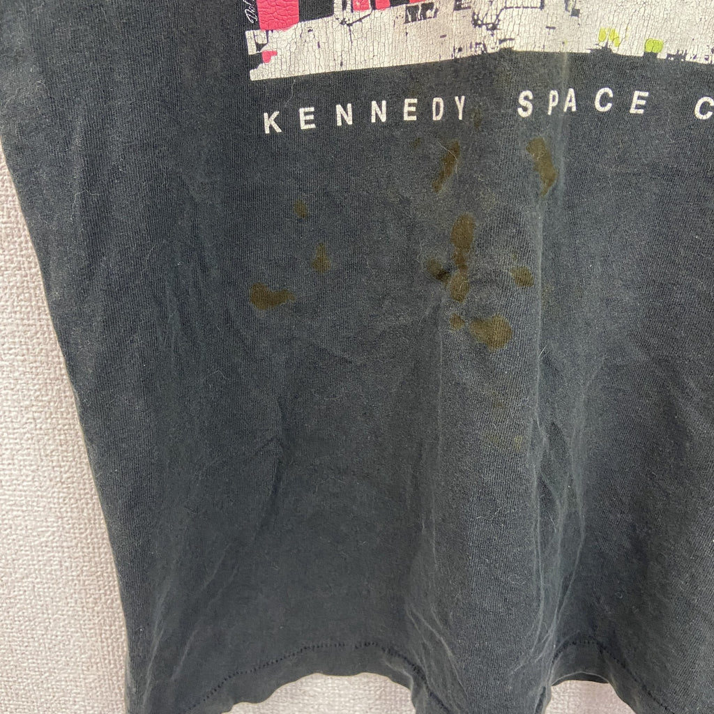 古着 used　90s　anvil　アンヴィル　プリントTシャツ　シングルステッチ　NASA　黒　ブラック　Lサイズ
