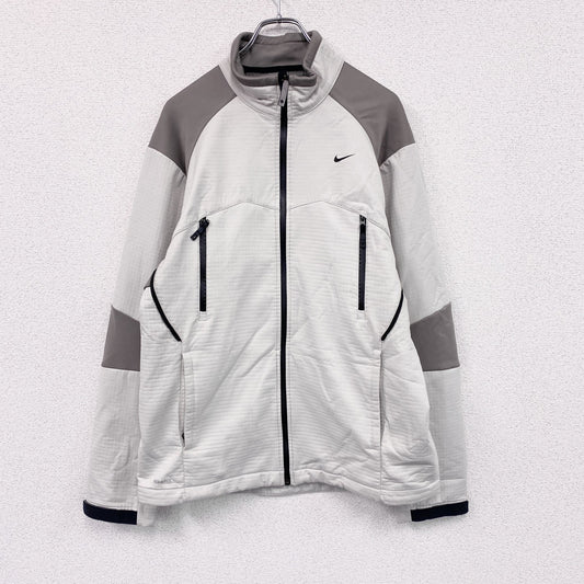NIKE　ナイキ　トラックジャケット/ジャージ　フルジップジャケット　スウッシュ　グレー　XLサイズ