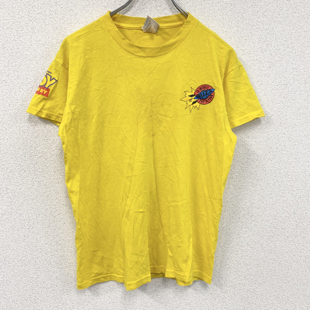 Disney Store　TOY STORY　トイストーリー　半袖プリントTシャツ　黄色　イエロー　古着