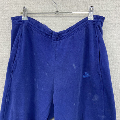 ～90s　NIKE　ナイキ　スウェットパンツ　ヴィンテージ　銀タグ　青　ブルー　Mサイズ