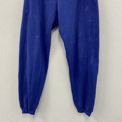 ～90s　NIKE　ナイキ　スウェットパンツ　ヴィンテージ　銀タグ　青　ブルー　Mサイズ