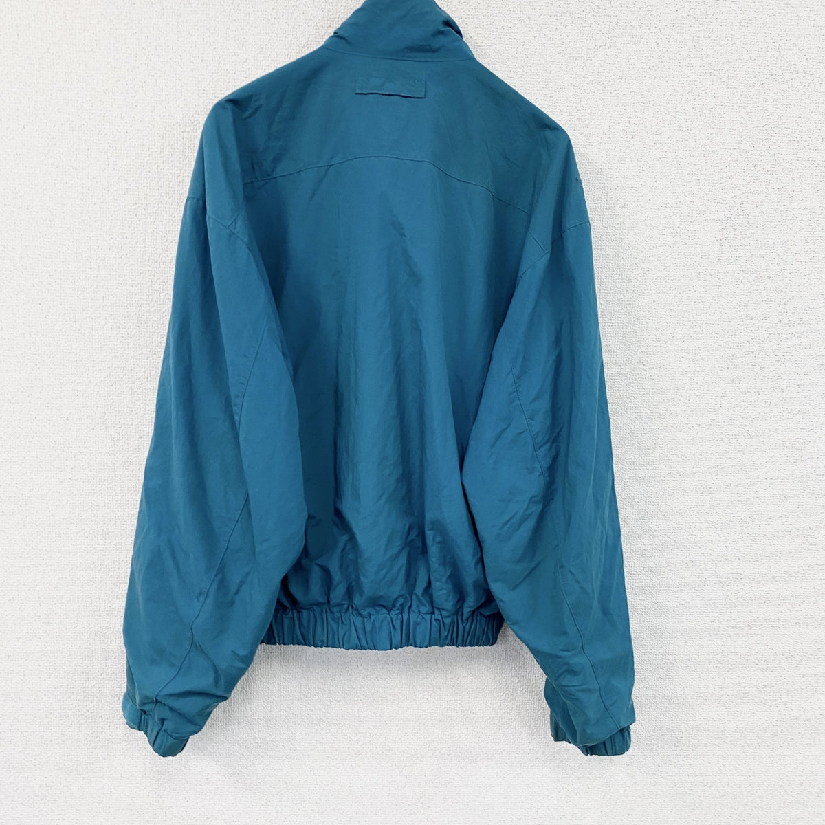 Helly Hansen　ヘリーハンセン　フルジップナイロンジャケット　ターコイズブルー　Lサイズ　古着