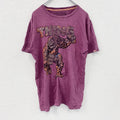 MARVEL　マーベル　THE THING　半袖プリントTシャツ　紫　パープル　Lサイズ　古着