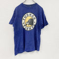 TUSKER　ケニア　半袖プリントTシャツ　紺　ネイビー　古着