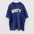 古着 used　～00s　NIKE　ナイキ　プリントTシャツ　ヴィンテージ　NAVY　紺　ネイビー カットソー メンズ 古着