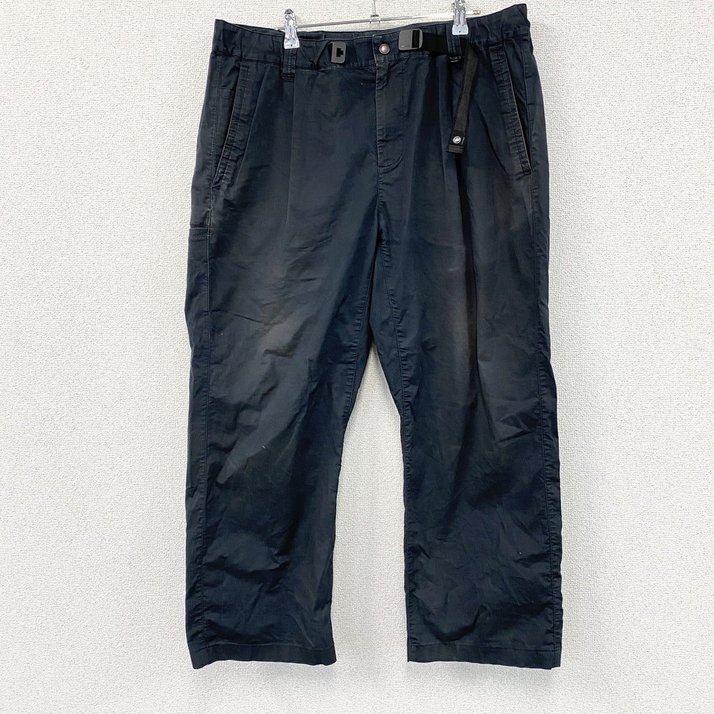 MAMMUT　マムート　クライミングパンツ　フェード　無地　ワンポイント　黒　ブラック　XLサイズ　古着