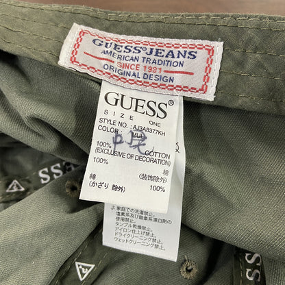 GUESS　ゲス　6パネルキャップ　ベースボールキャップ　迷彩柄