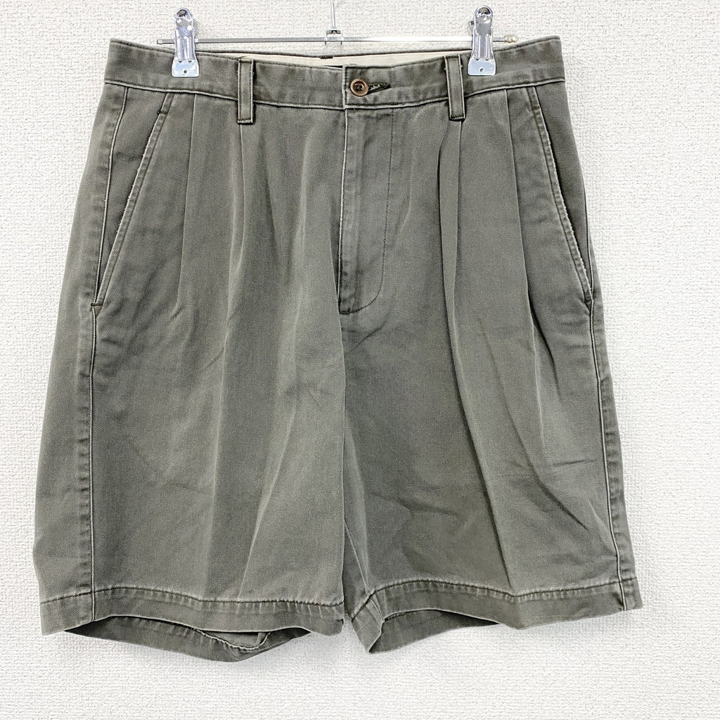 90s～　BANANA REPUBLIC　バナナリパブリック　ハーフパンツ/ショートパンツ　チャコールグレー　29サイズ　　ヴィンテージ　古着