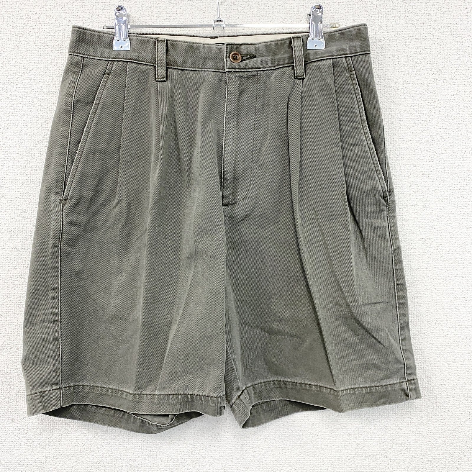 90s～　BANANA REPUBLIC　バナナリパブリック　ハーフパンツ/ショートパンツ　チャコールグレー　29サイズ　　ヴィンテージ　古着