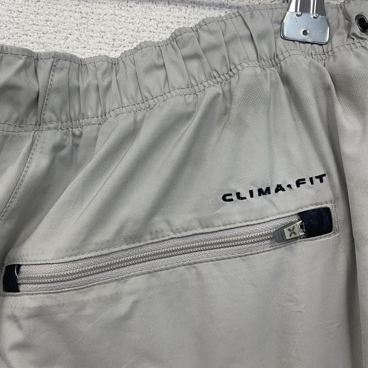 00s　NIKE　ナイキ　CLIMA-FIT　ウォームパンツ　イージーパンツ　ヴィンテージ　灰色　グレー　XLサイズ　古着