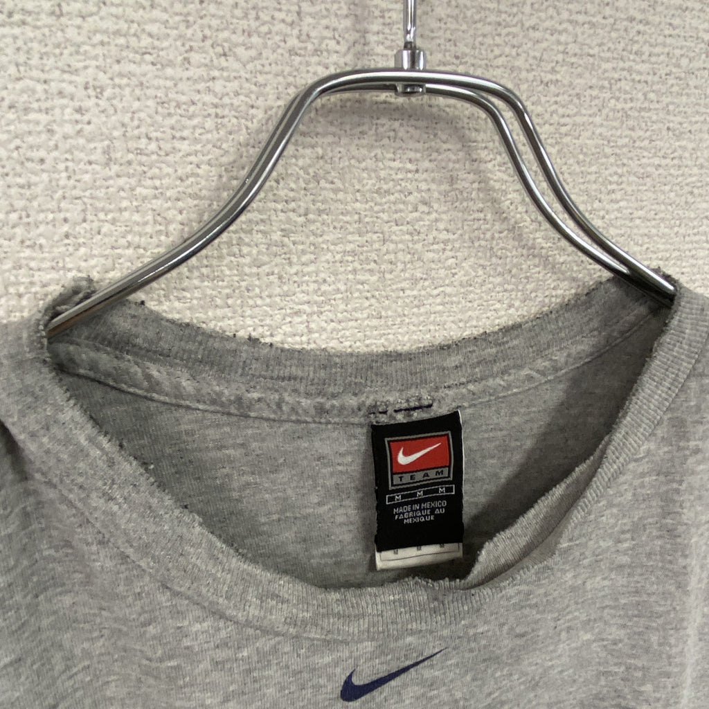 ～00s　NIKE　ナイキ　ニューヨークヤンキース　MLB　半袖Tシャツ　ヴィンテージ　灰色　グレー　Mサイズ