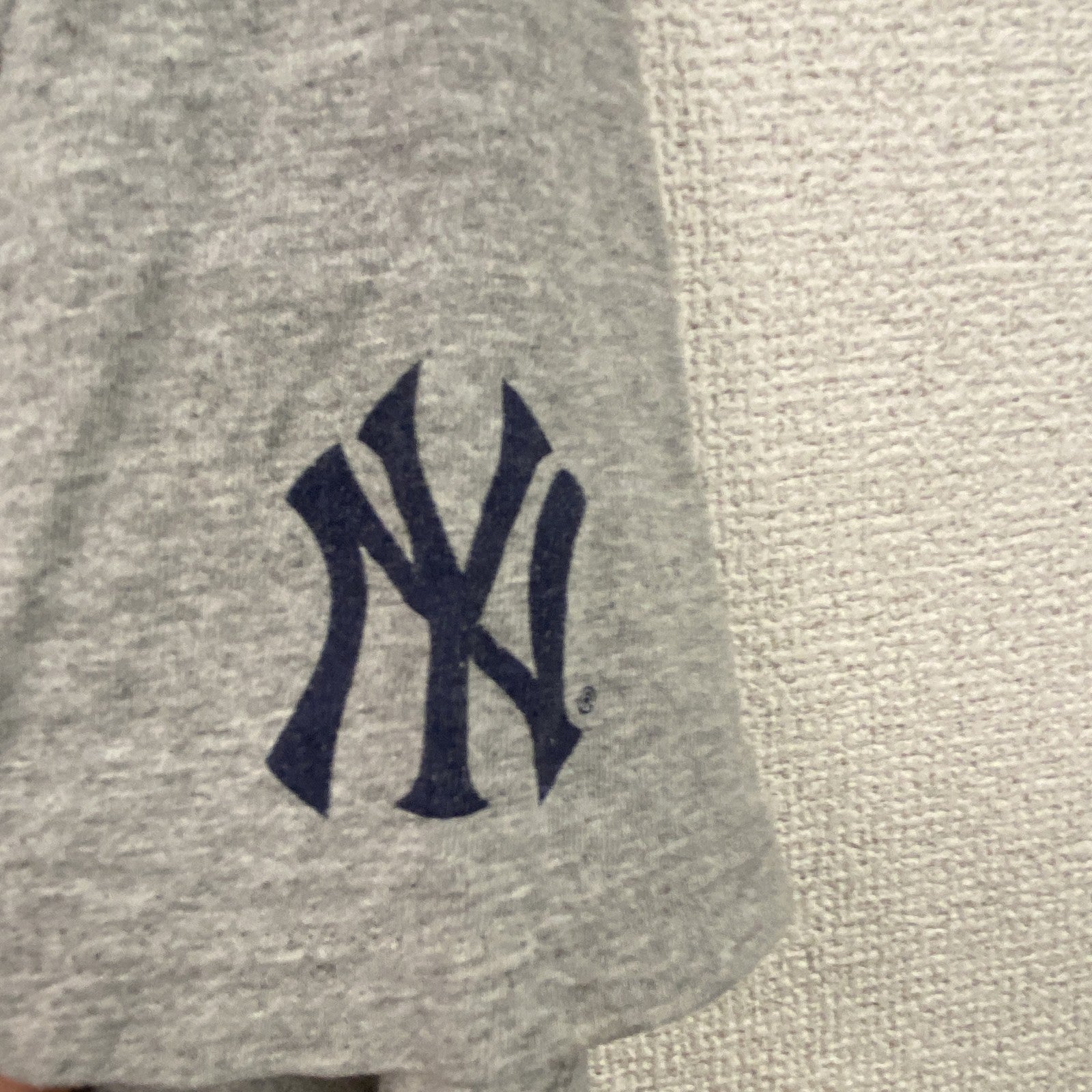 ～00s　NIKE　ナイキ　ニューヨークヤンキース　MLB　半袖Tシャツ　ヴィンテージ　灰色　グレー　Mサイズ