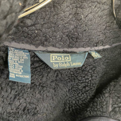 ～00s　 RALPH LAUREN　ラルフローレン　フルジップフリースジャケット　紺　ネイビー　4XLサイズ