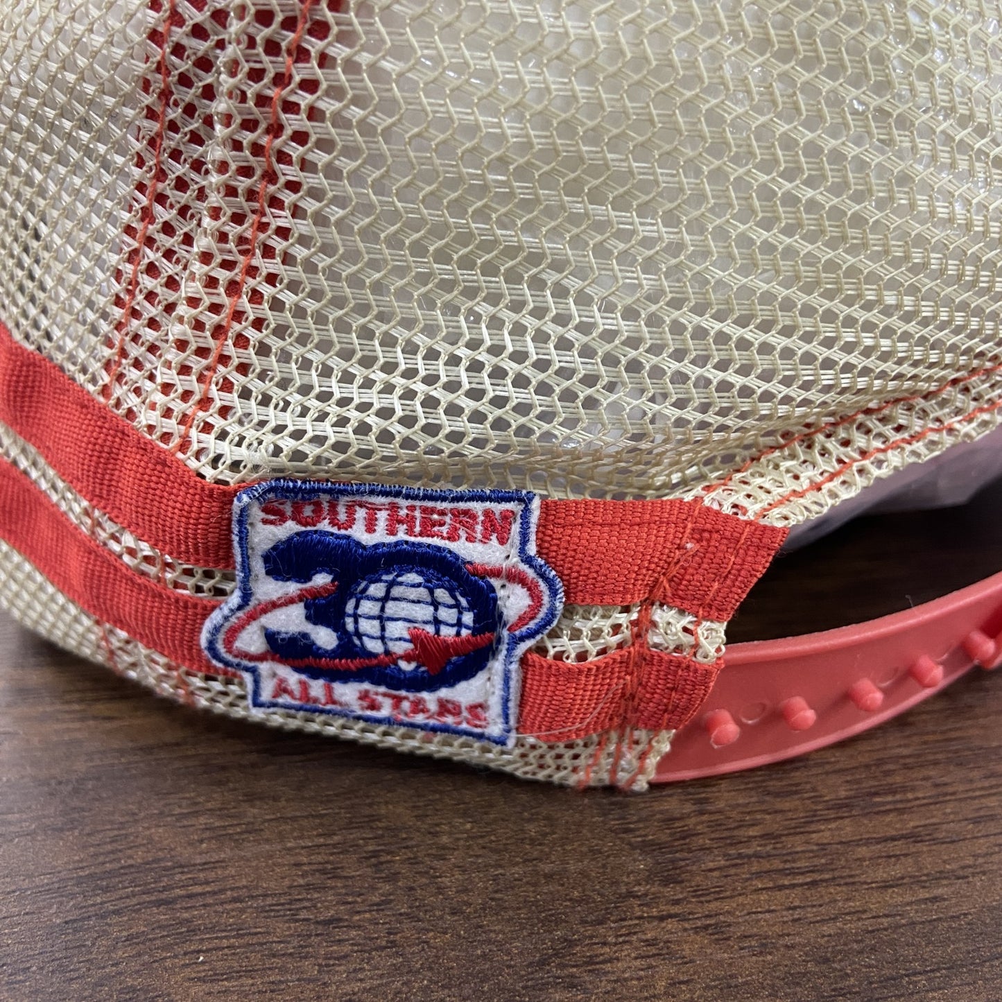 00s　サザンオールスターズ　メッシュキャップ　ヴィンテージ　30周年ライブ　オレンジ