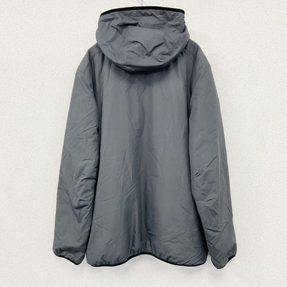 NIKE　ナイキ　フルジップ中綿ジャケット　スウッシュロゴ　グレー　XLサイズ