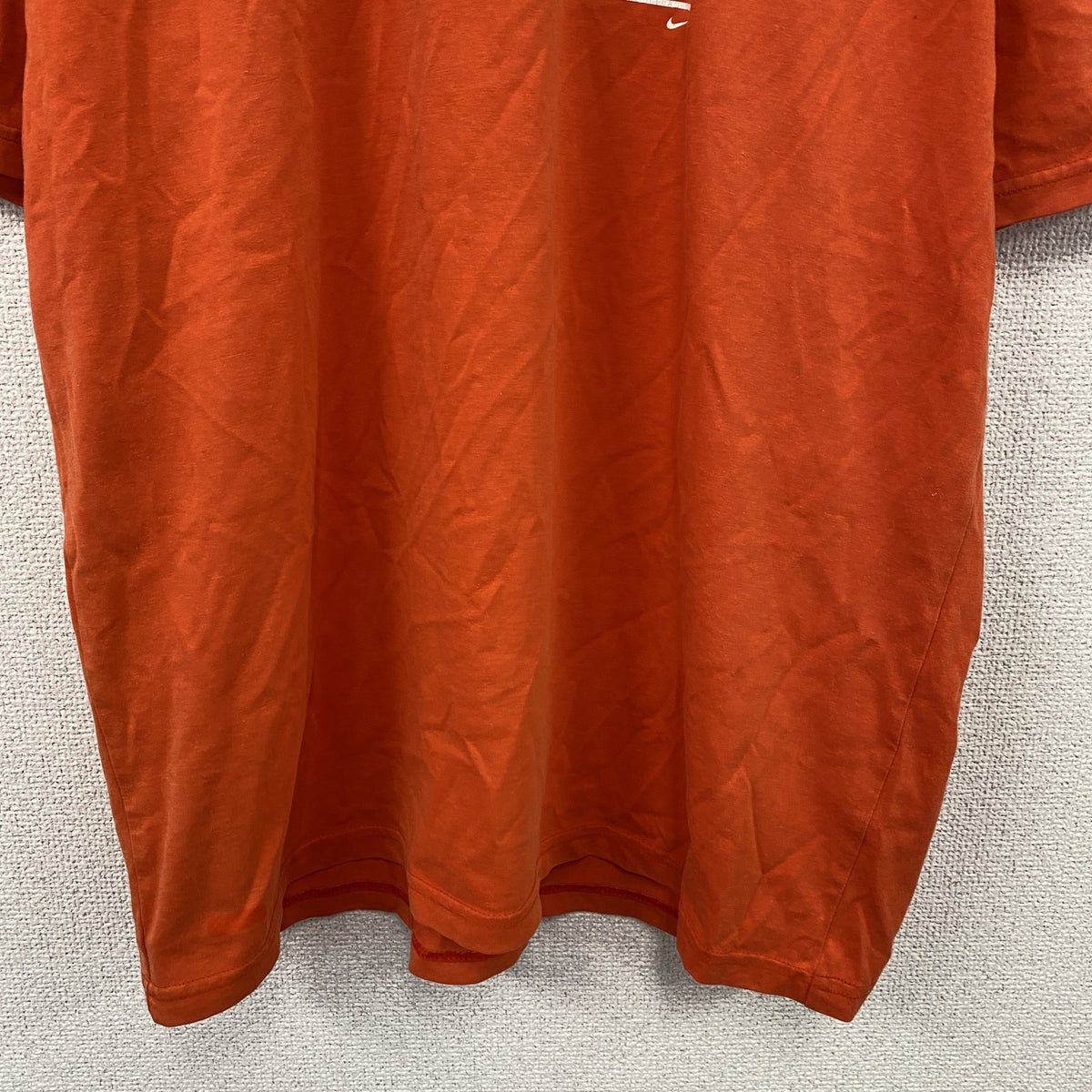古着 used　00s　NIKE　ナイキ　AIR MAX87　ヴィンテージ　半袖Tシャツ　オレンジ　Lサイズ