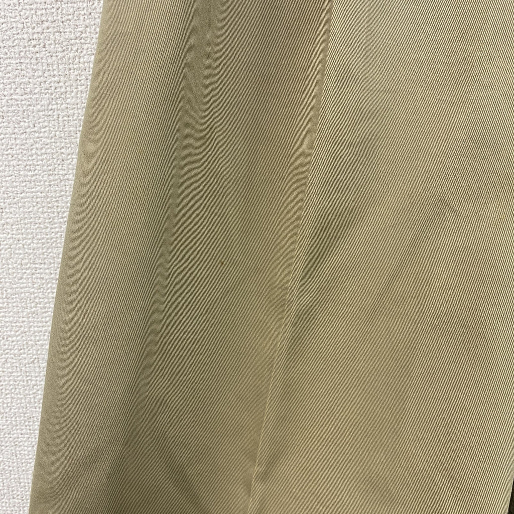 00s　Eddie Bauer　エディーバウアー　KHAKIS　チノパンツ　ツータック　ヴィンテージ　ベージュ　W30サイズ　古着