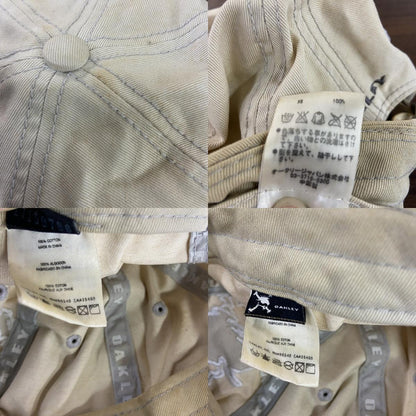 OAKLEY　オークリー　6パネルキャップ　ベースボールキャップ　白　ホワイト