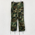 ROTHCO　ロスコ　カーゴパンツ　迷彩　カモフラ　カーキ　XXSサイズ　古着