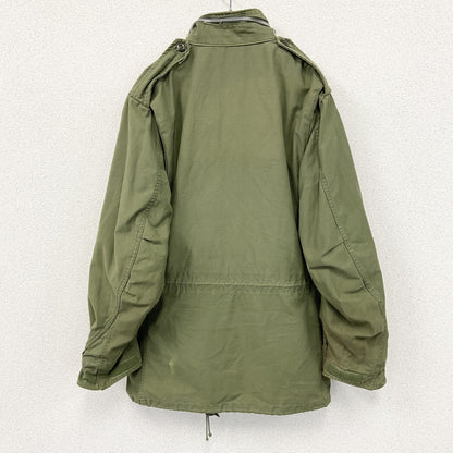 60s　U.S.ARMY　米軍　M-65　フィールドジャケット　ミリタリージャケット　ALPHA社製　カーキ　M-Lサイズ