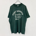 FRUIT OF THE LOOM　フルーツオブザルーム　BEST　半袖プリントTシャツ　ヴィンテージ　シングルステッチ　緑　グリーン カットソー メンズ 古着