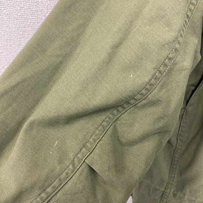 60s　U.S.ARMY　米軍　M-65　フィールドジャケット　ミリタリージャケット　ALPHA社製　カーキ　M-Lサイズ