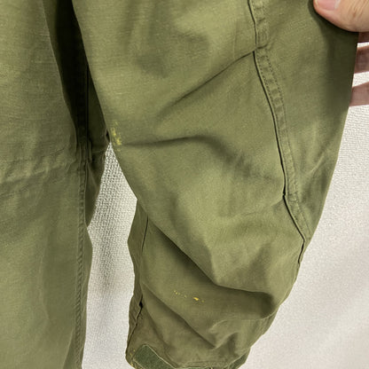 60s　U.S.ARMY　米軍　M-65　フィールドジャケット　ミリタリージャケット　ALPHA社製　カーキ　M-Lサイズ