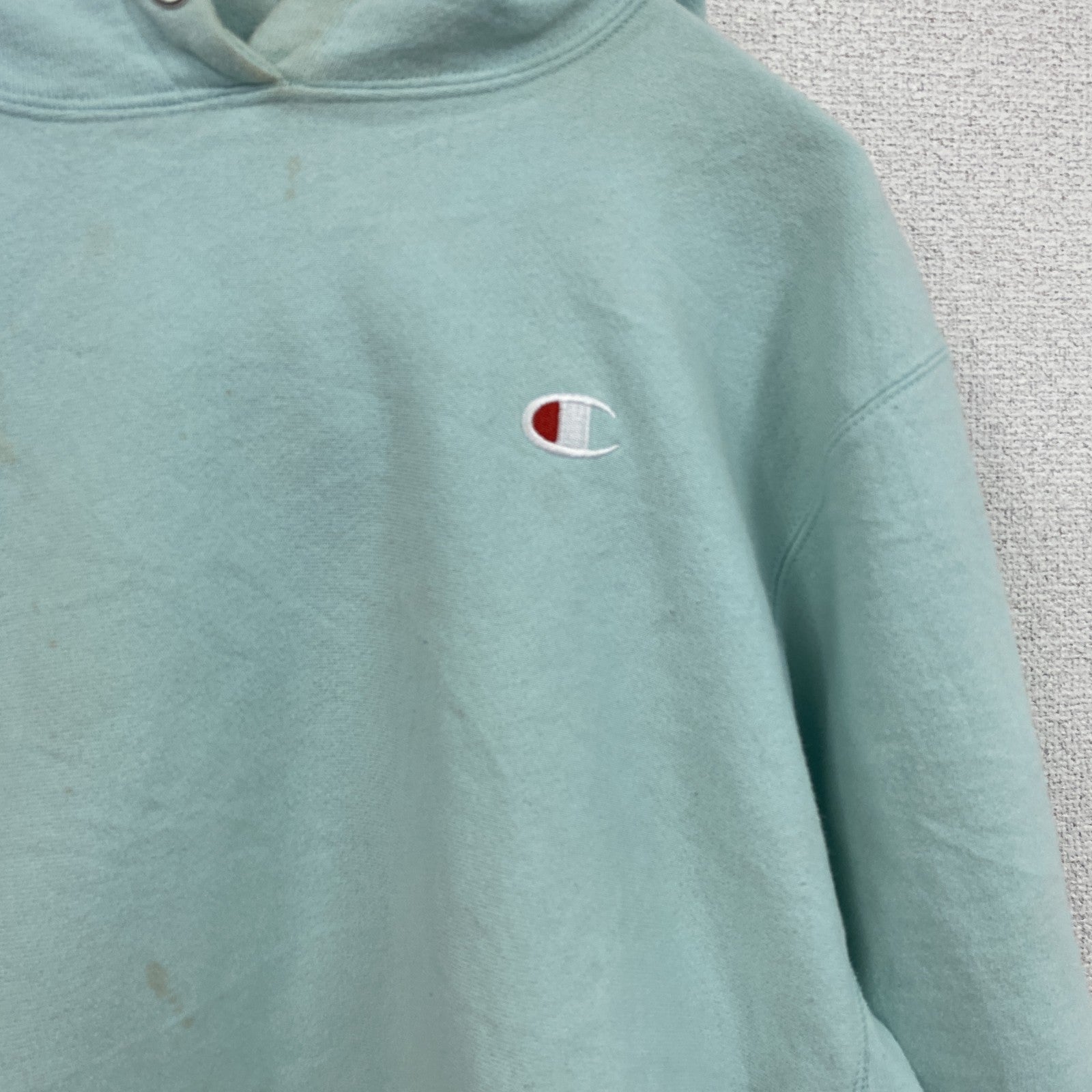 Champion　チャンピオン　リバースウィーブ　スウェットパーカー/フーディー　ミントグリーン　Mサイズ　古着