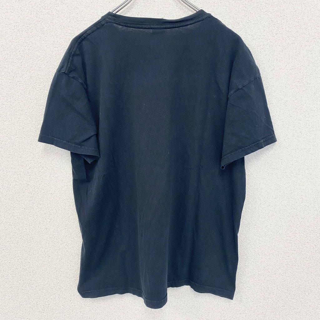 GILDAN ギルダン　半袖プリントTシャツ　LEGO　レゴ　クルーネック　春夏服　黒　ブラック　カジュアル　Lサイズ　古着