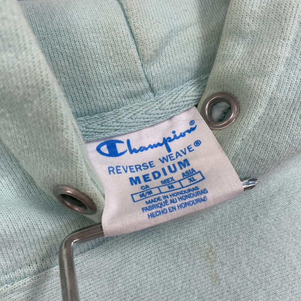 Champion　チャンピオン　リバースウィーブ　スウェットパーカー/フーディー　ミントグリーン　Mサイズ　古着