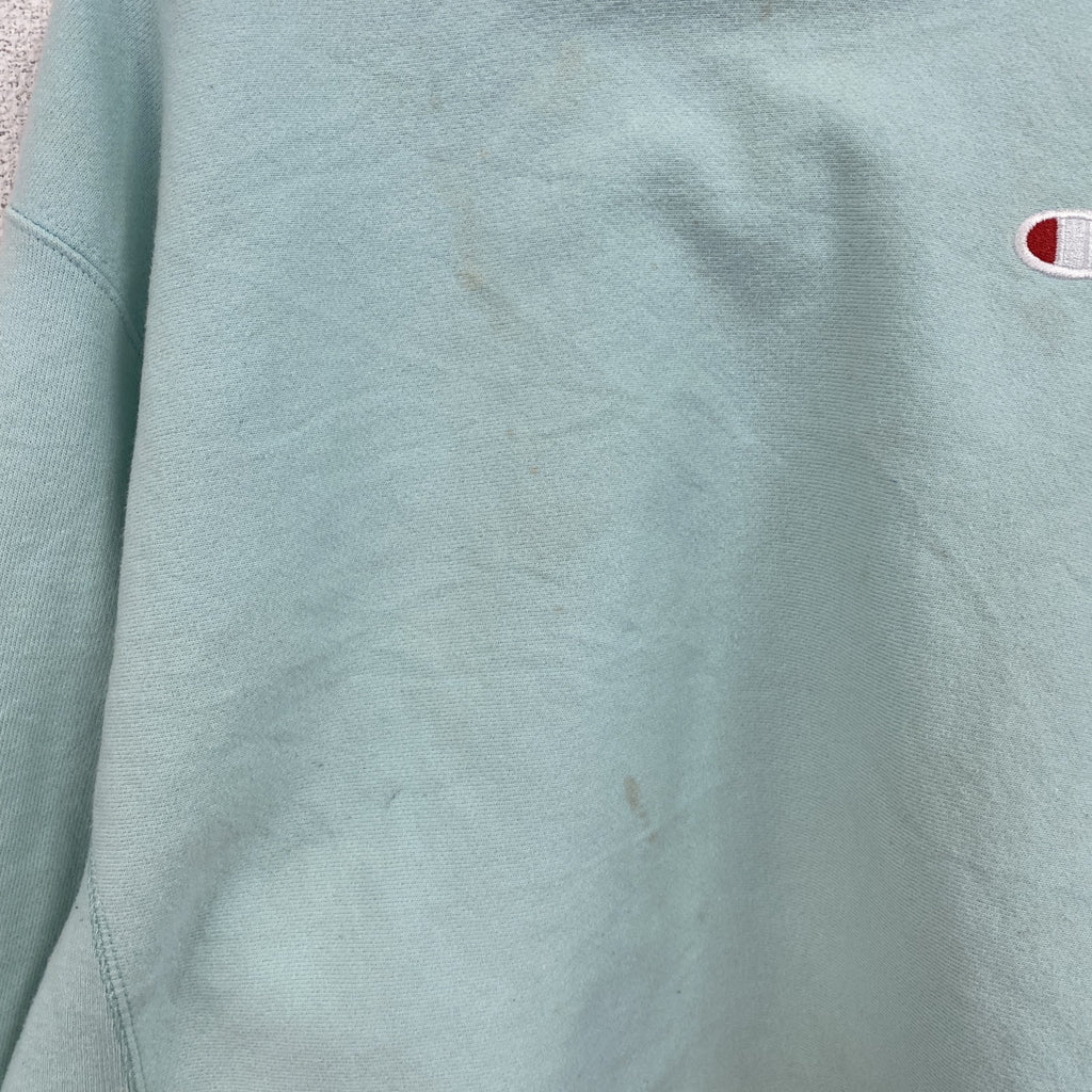 Champion　チャンピオン　リバースウィーブ　スウェットパーカー/フーディー　ミントグリーン　Mサイズ　古着