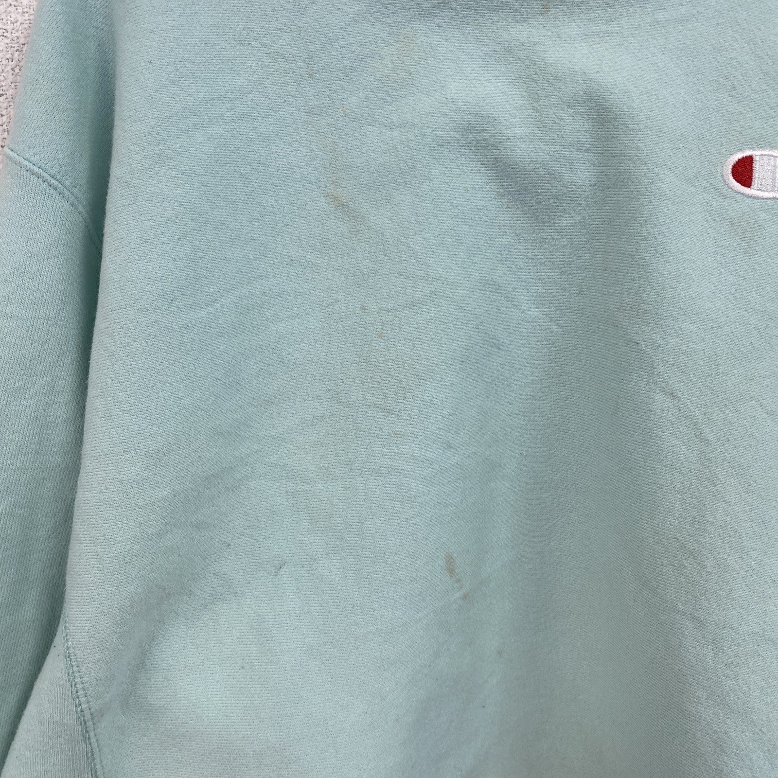 Champion　チャンピオン　リバースウィーブ　スウェットパーカー/フーディー　ミントグリーン　Mサイズ　古着