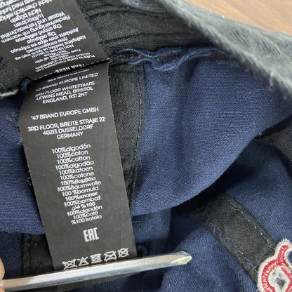 47/CLEAN UP　ボストンレッドソックス　6パネルキャップ　ベースボールキャップ　紺　ネイビー