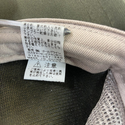 THE NORTH FACE　ザ・ノースフェイス　メッシュキャップ　デカロゴ　カーキ