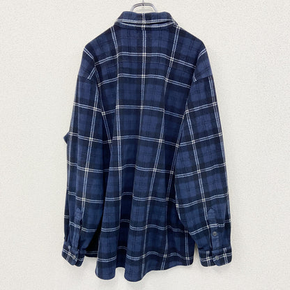 L.L.Bean　エルエルビーン　長袖フリースシャツ　青　ブルー　XLサイズ