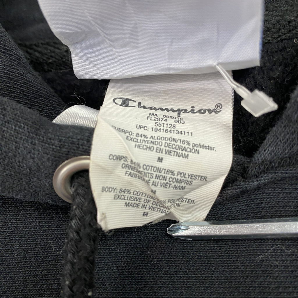 Champion　チャンピオン　コカ・コーラ　リバースウィーブ　スウェットパーカー/フーディー　黒　ブラック　Mサイズ　古着